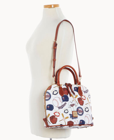 MLB Twins Zip Zip Satchel