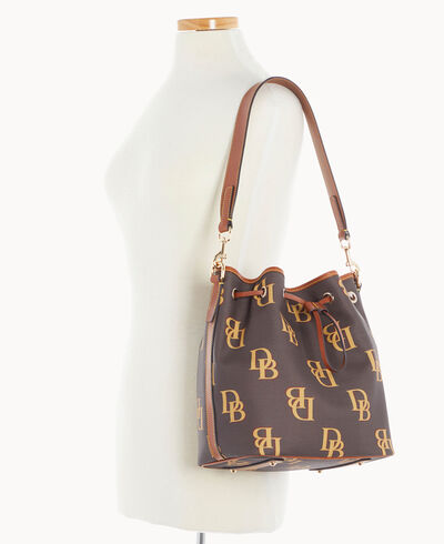 Monogram Drawstring