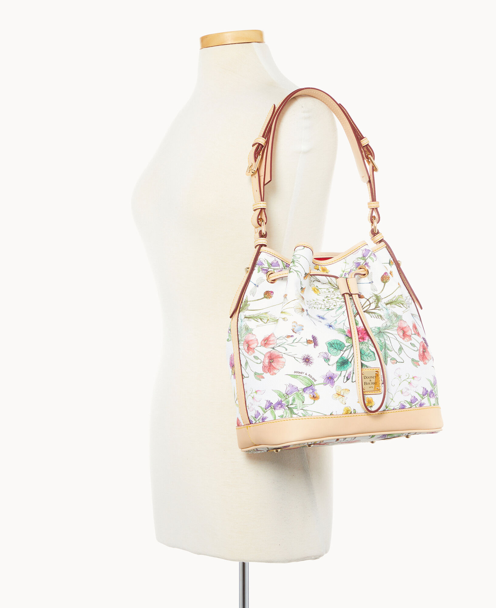 Dooney & Bourke Botanical Collection Small Hobo Shoulder Bag