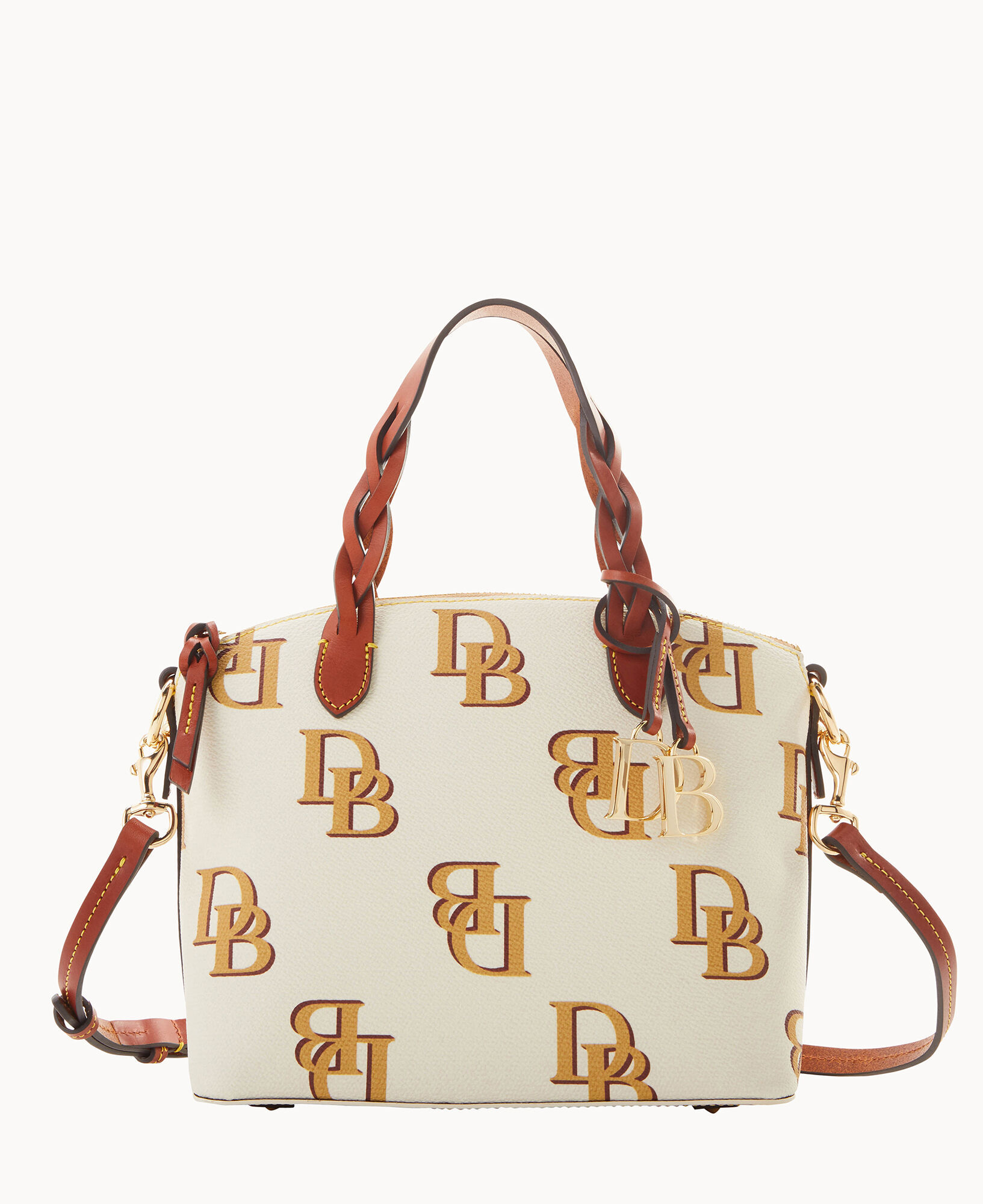 Dooney Bourke Monogram Small Heidi Satchel