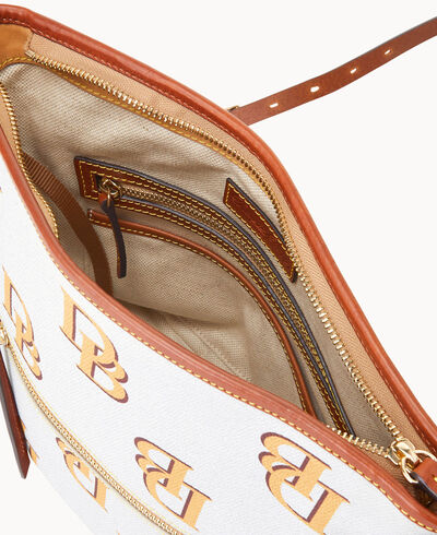 Monogram Zip Sac