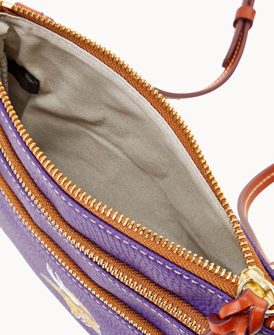 NFL Vikings Triple Zip Crossbody