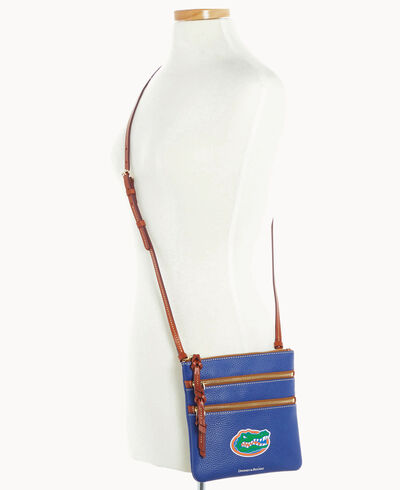 Collegiate Florida Triple Zip Crossbody