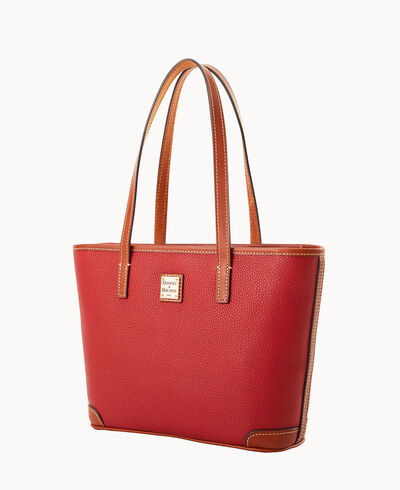 Pebble Grain Small Charleston Shopper