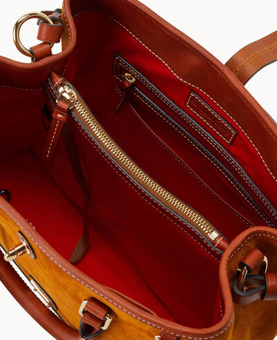 Suede Perry Satchel