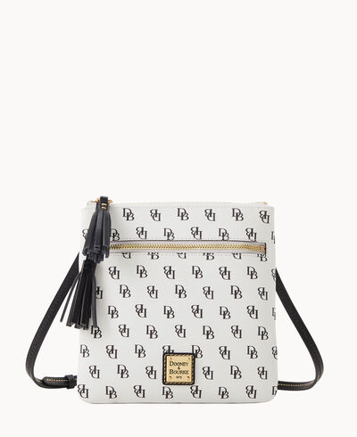 Gretta Double Zip Tassel Crossbody