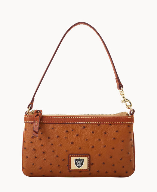 NFL Raiders Large Slim Wristlet