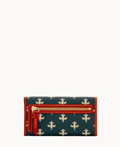 NFL Saints Continental Clutch