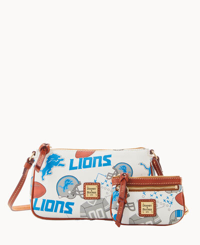 NFL Lions Lexi Crossbody Sm Coin Case