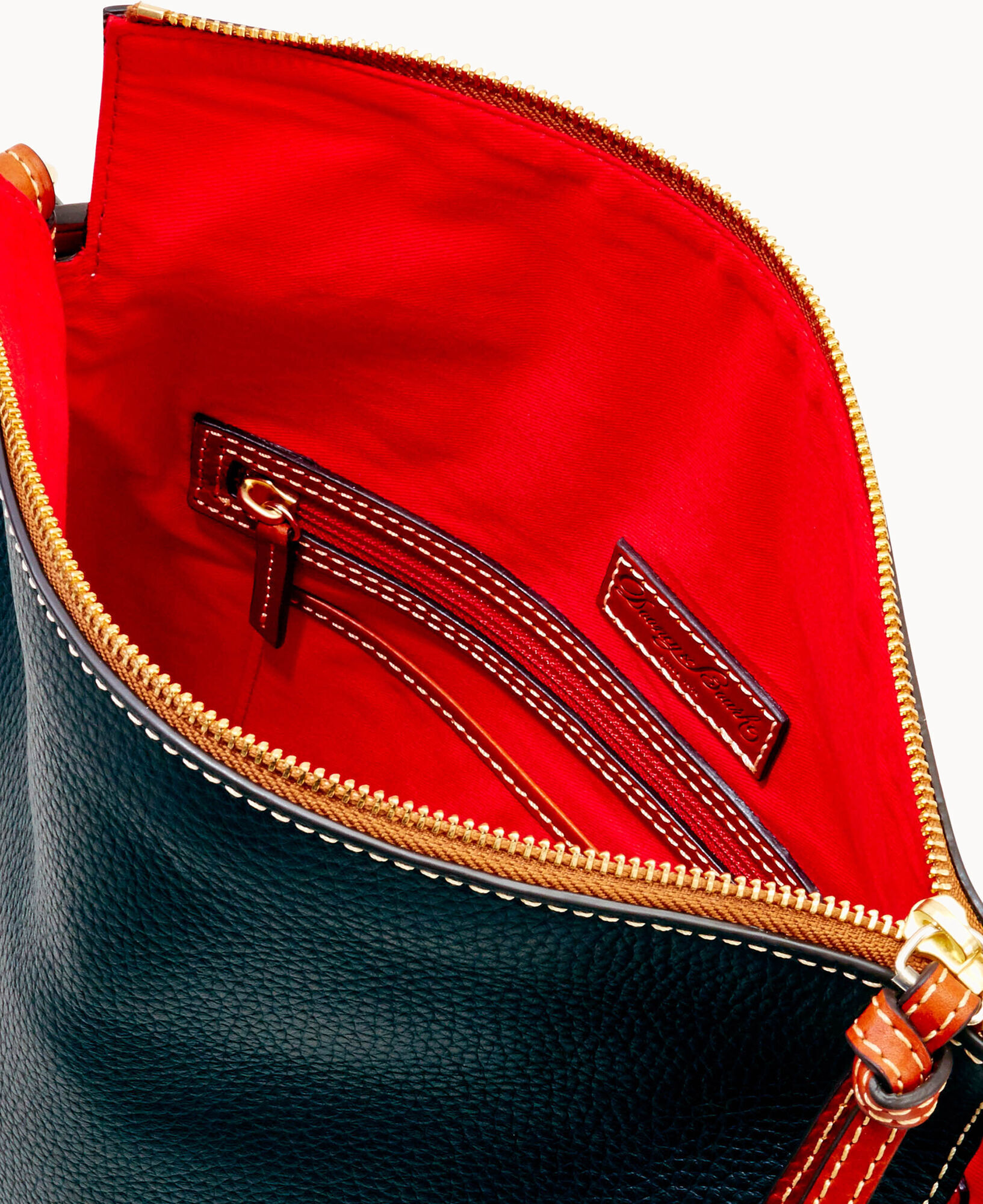 Dooney Bourke Pebble Grain Twist Strap Hobo