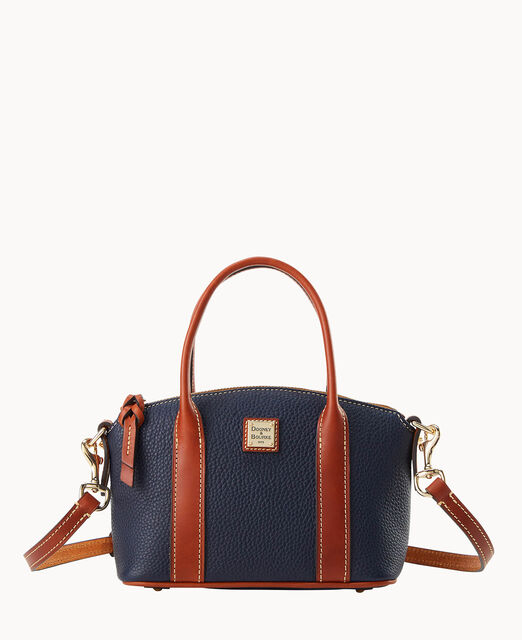 Pebble Grain Small Madeline Satchel