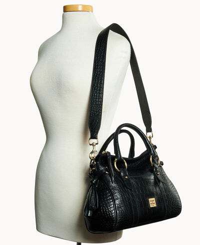 Everglade Croco Satchel 30 with Pocket