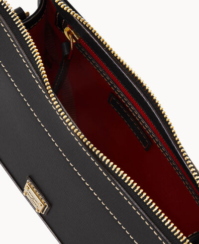 Saffiano Zip Xbody chr(38) Small Coin Case