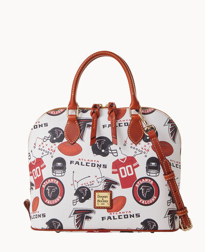 NFL Falcons Zip Zip Satchel