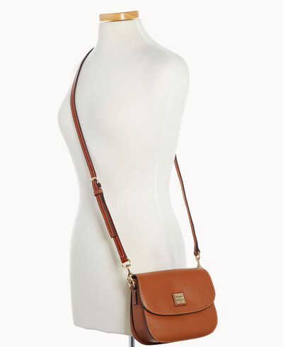 Pebble Grain Saddle Crossbody