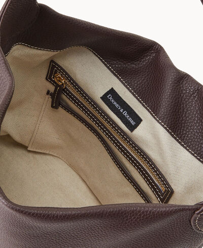 Pebble Grain Small Logo Lock Sac