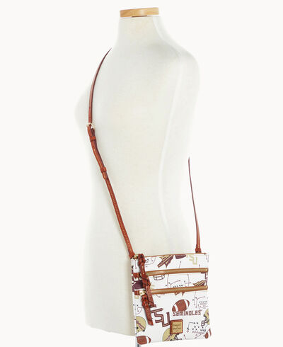 Collegiate Fla State N S Triple Zip Crossbody