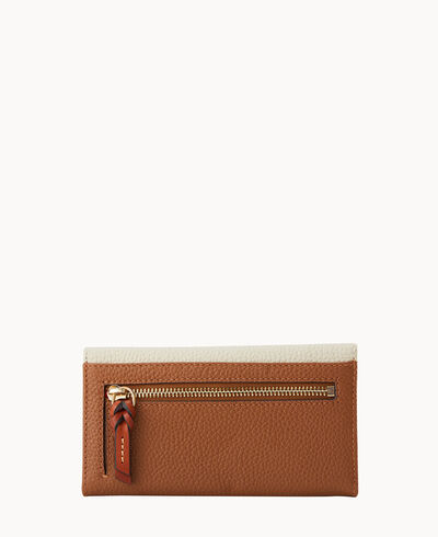Pebble Color Block Continental Clutch
