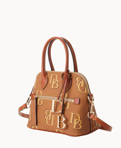 Monogram Small Domed Satchel