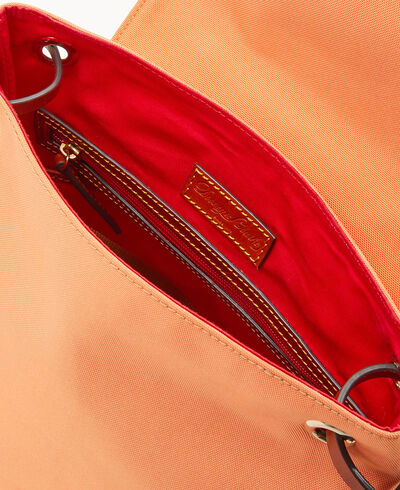Nylon Flap Backpack