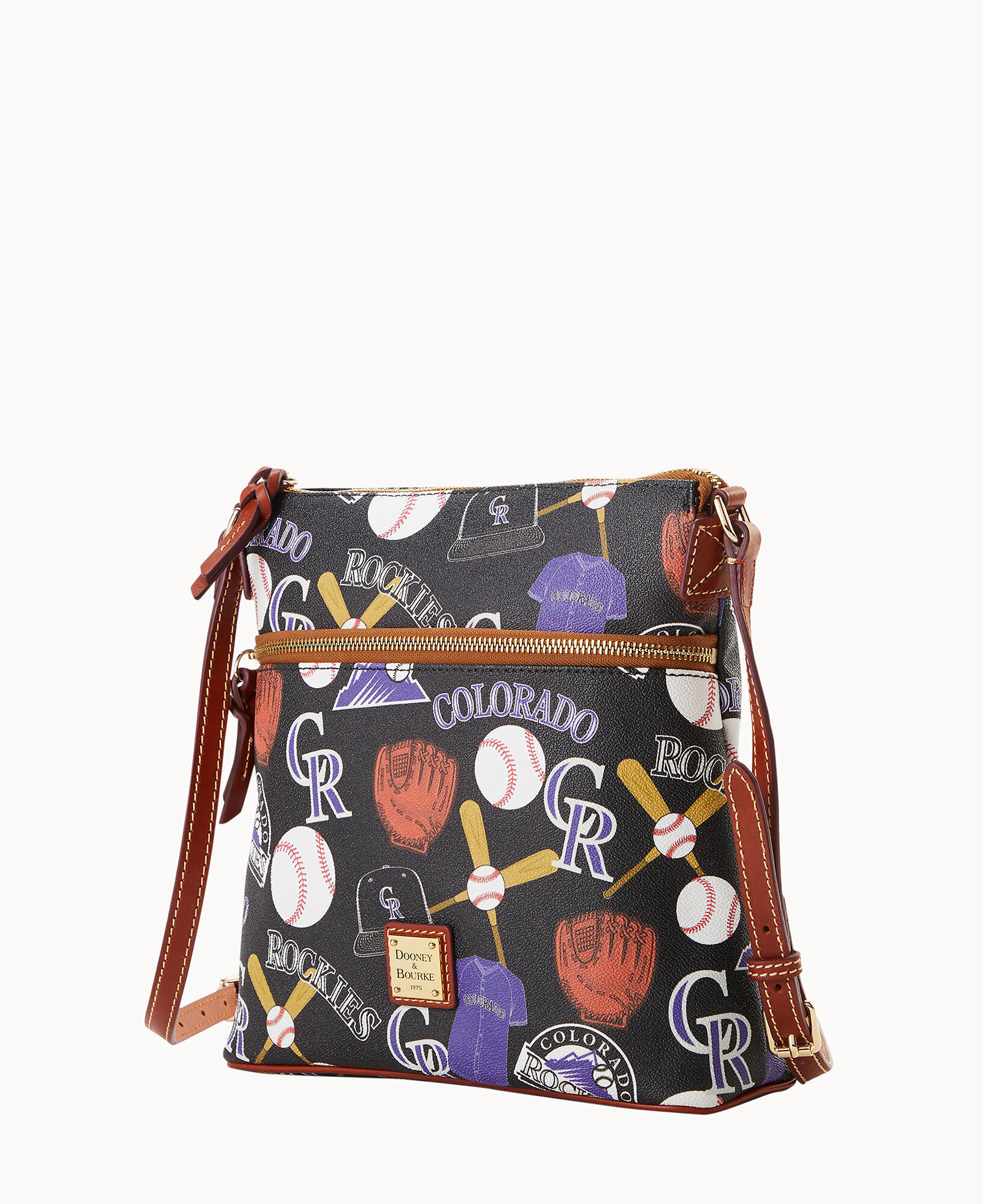 Dooney Bourke MLB Rockies Crossbody