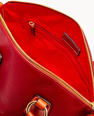 Pebble Grain Bristol Satchel