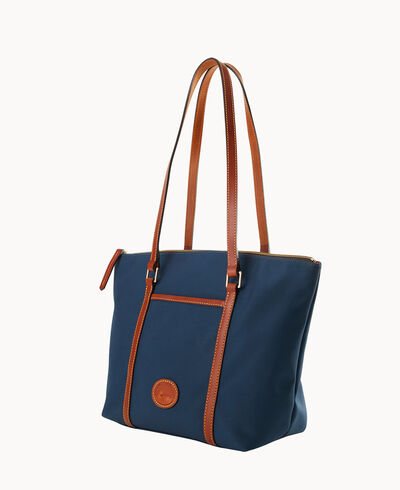Nylon Zip Pocket Tote