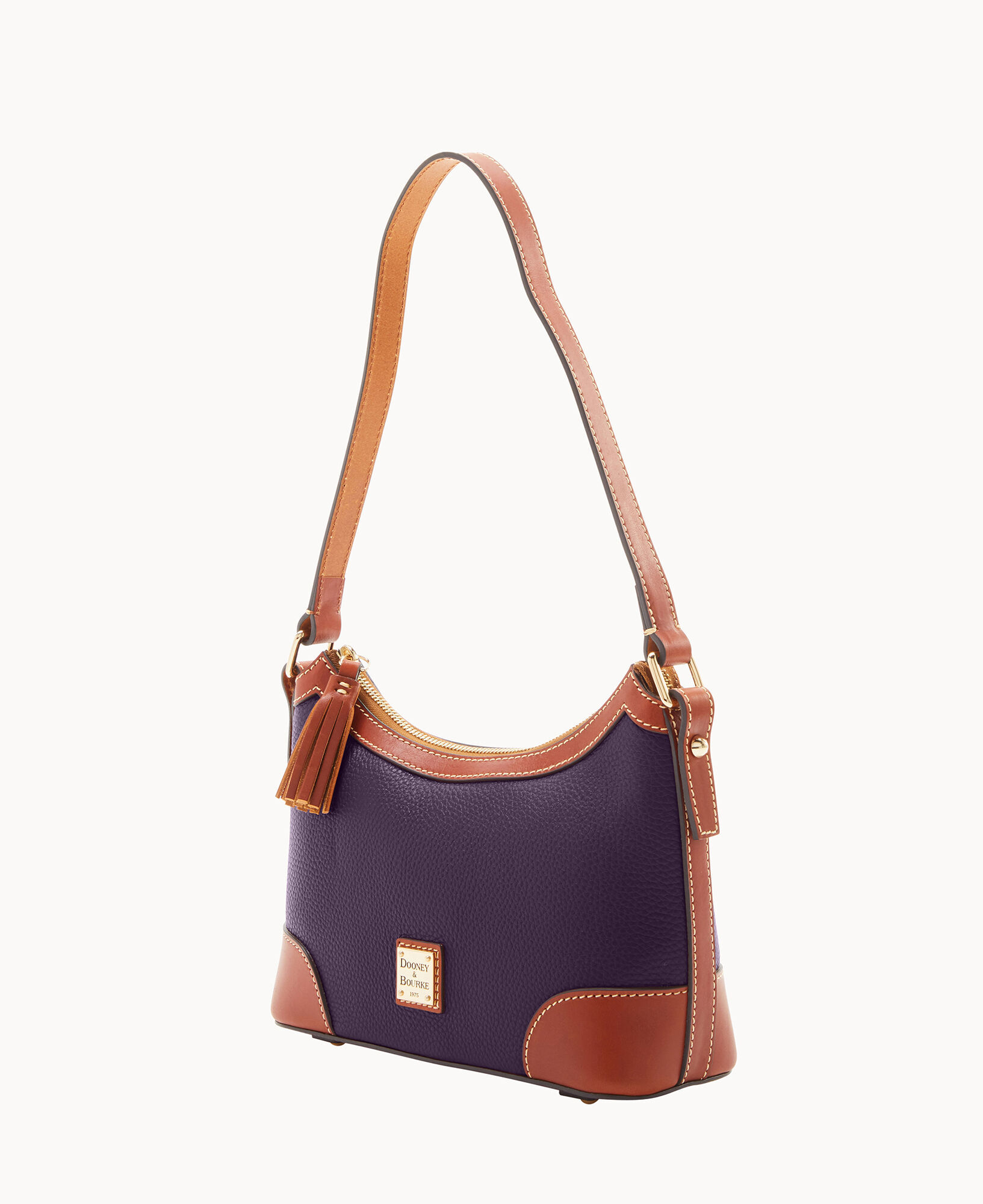 Dooney and bourke pebble leather libby shoulder bag outlet