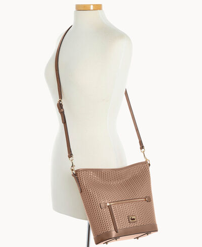 Camden Woven Small Hobo Crossbody