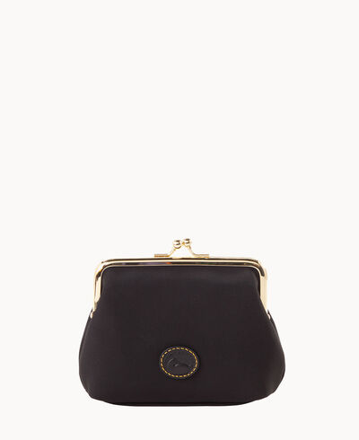 Nylon Large Framed Purse