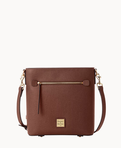 Saffiano Zip Crossbody
