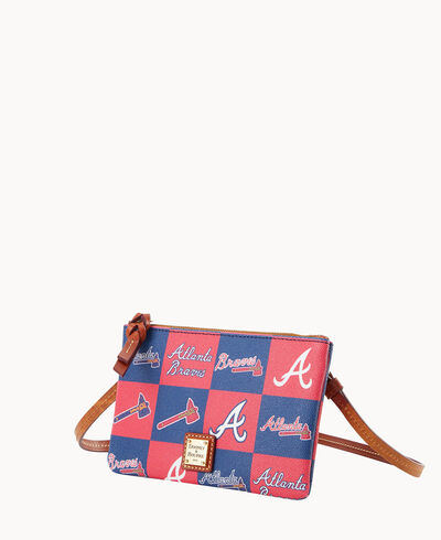 MLB Braves Top Zip Crossbody