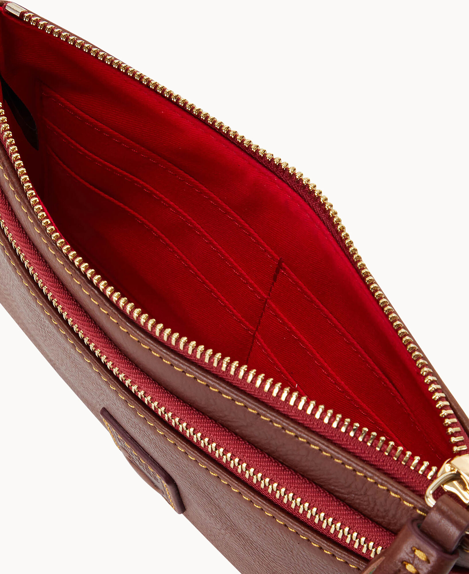 Dooney & bourke selleria florentine leather phone 2025 wristlet