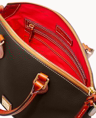 Pebble Grain Darcy Satchel