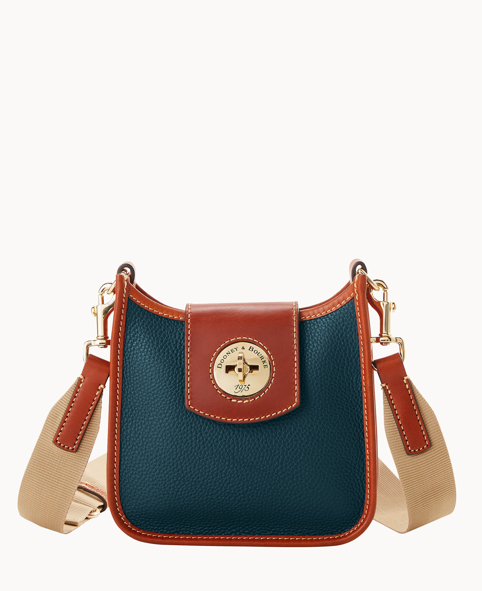 Dooney & Bourke Pebble Turnlock Messenger 20