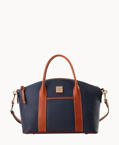 Pebble Grain Madeline Satchel