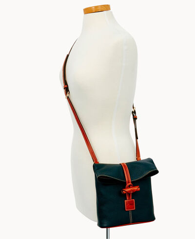 Pebble Grain Toggle Crossbody