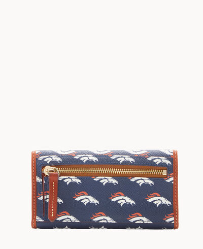 NFL Broncos Continental Clutch