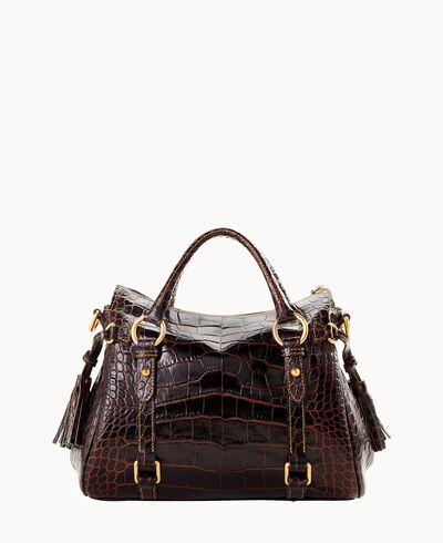 Croco Fino Satchel
