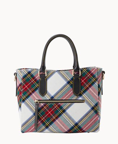 Tartan Top Handle Tote