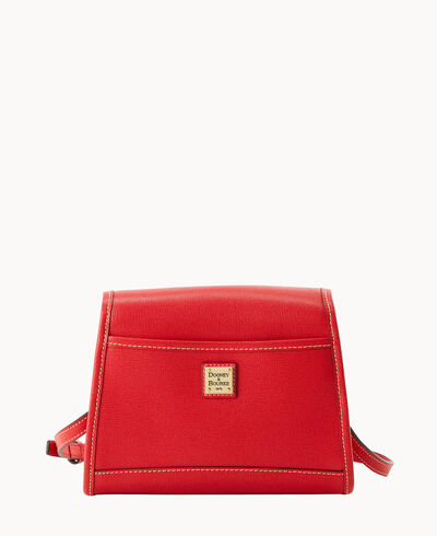 Saffiano Flap Crossbody