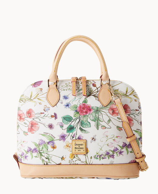 Botanical Collection Zip Zip Satchel