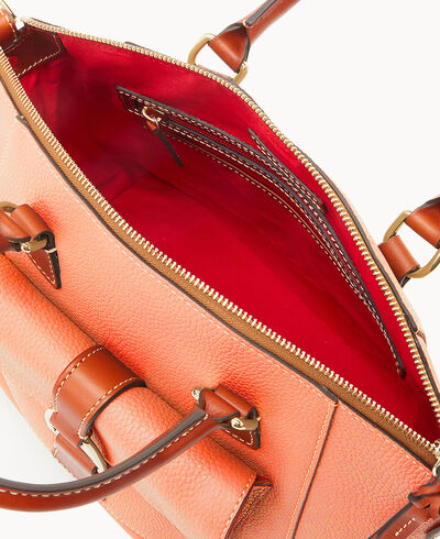 Pebble Grain Naomi Satchel