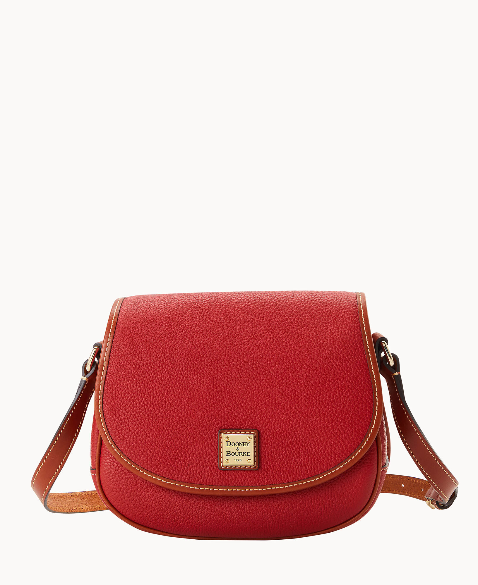 Dooney Bourke Pebble Grain Saddle Bag