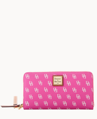 Gretta Large Zip Around Wristlet
