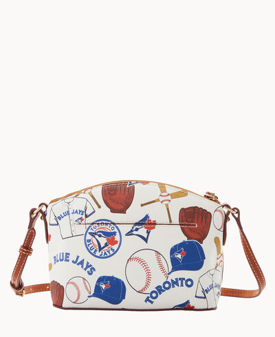 MLB Blue Jays Suki Crossbody Med Wristlet