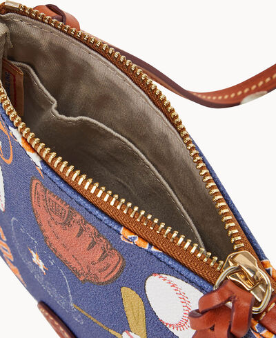 MLB Astros Small North South Top Zip Crossbody