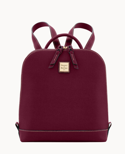 Saffiano Zip Pod Backpack