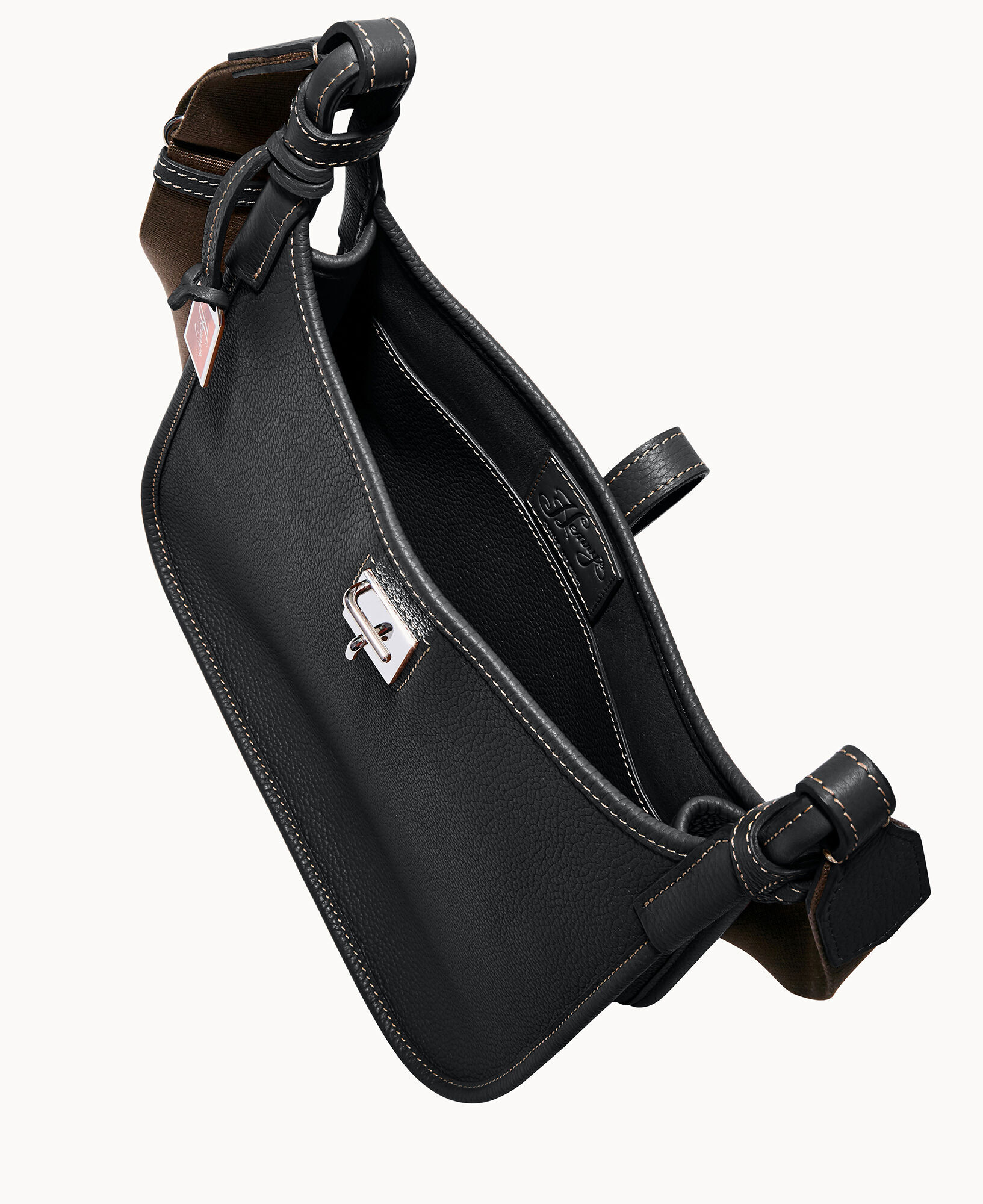 Dooney & bourke black crossbody outlet