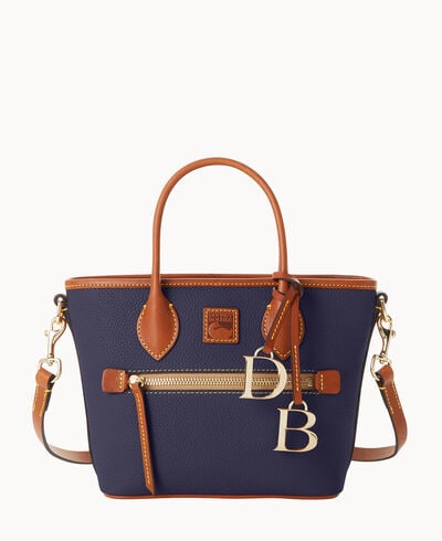 Pebble Grain Small Handle Tote